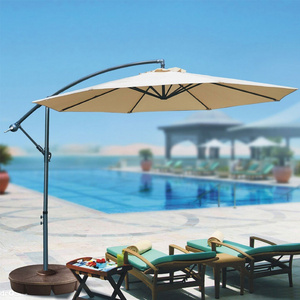 Outdoor Sun Shade Pool Side Parasol Vintage Patio Garden umbrella