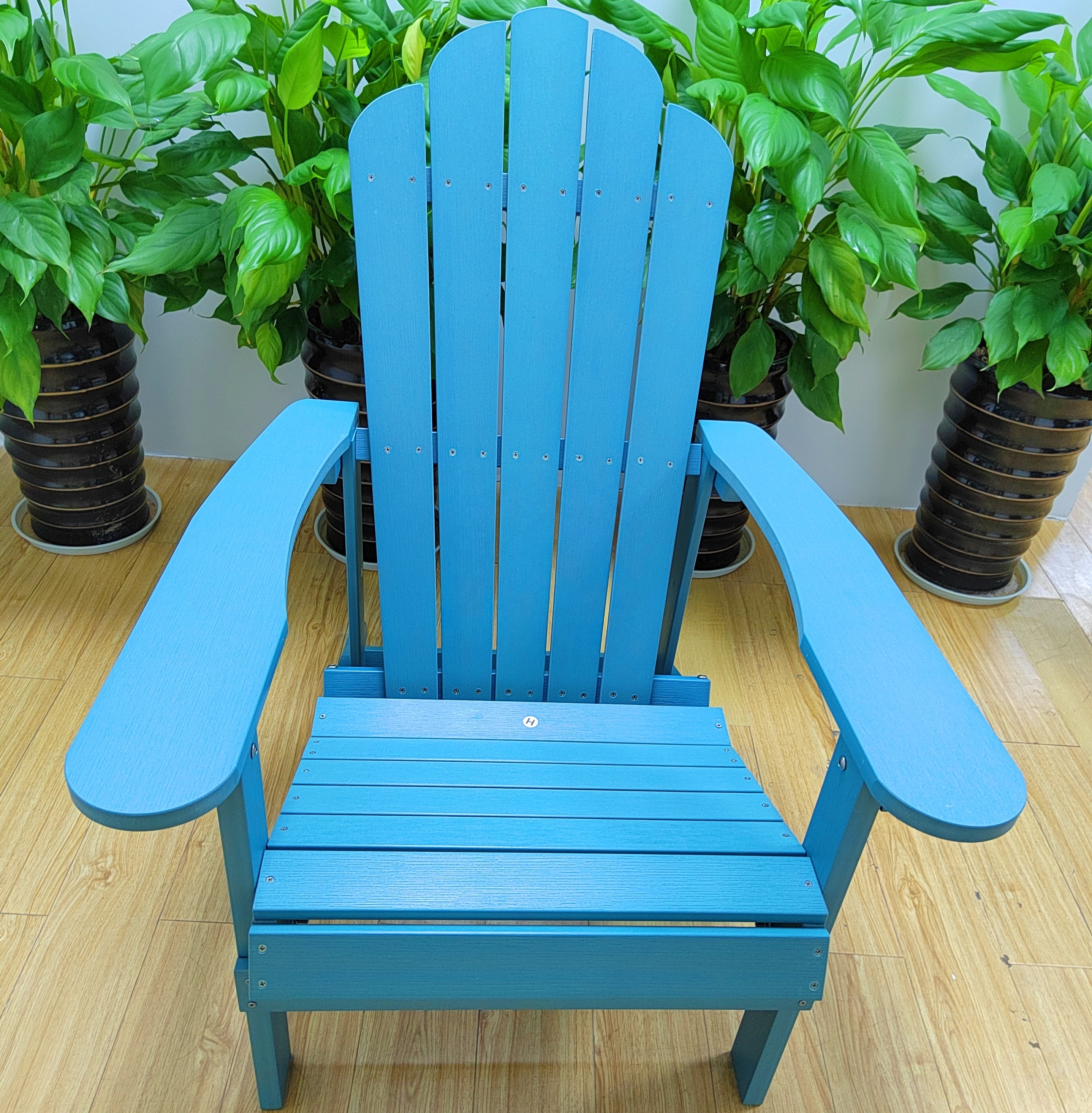 Uplion KD Garden Furniture Patio Chairs with Cup Holder-Perfect for Beach, Pool, and Fire Pit Seating Adirondack Chair