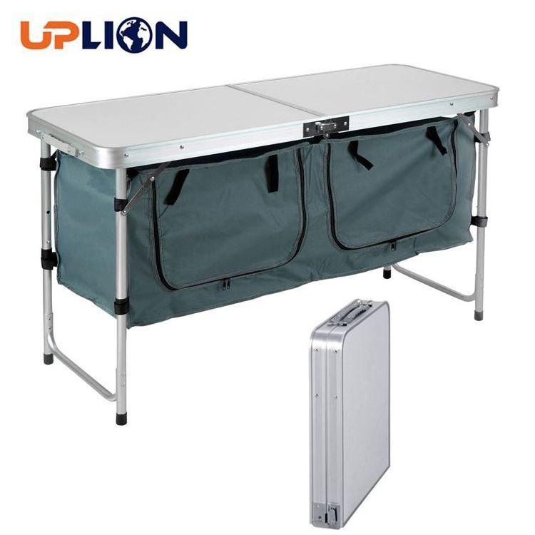 Uplion Lightweight Portable Outdoor Table Folding Picnic Table With Storage Bag Camping Kitchen Table