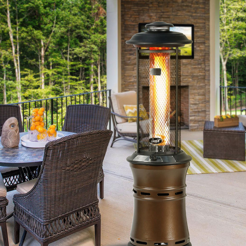 Uplion Hot Sale Garden Commercial Standing Outdoor Round Gas Patio Heater