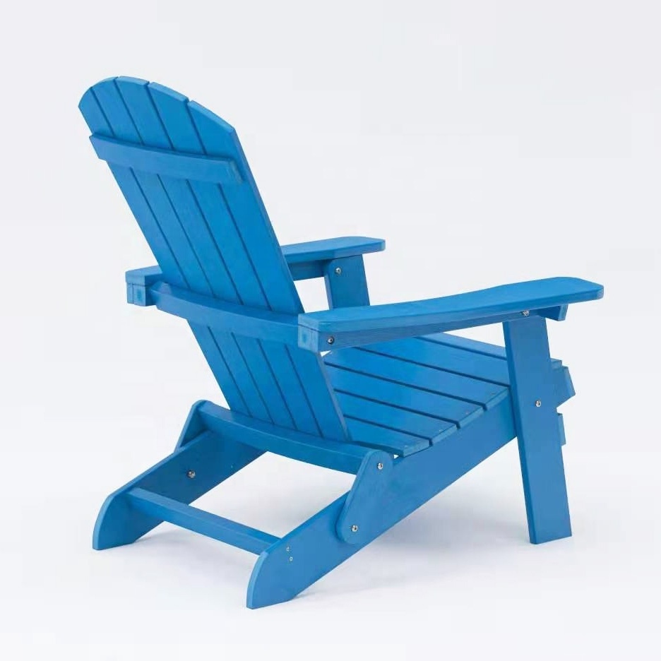 Uplion Kd All-Weather Poly Resin Wood Chair Modern Pc Plastic Wood Adirondack Chair