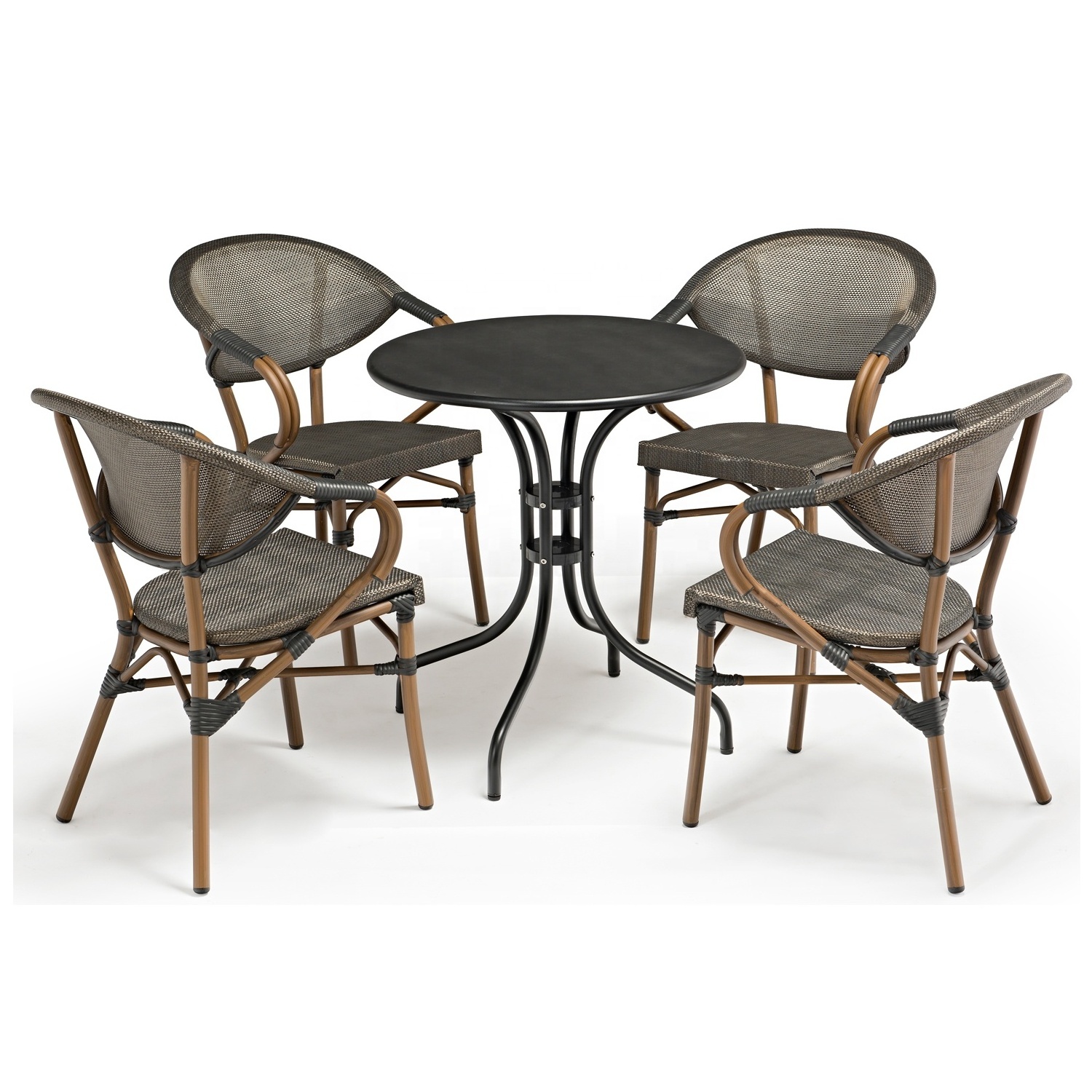 Uplion Wholesale French Bistro Coffee Shop Restaurant Table And Chair Set