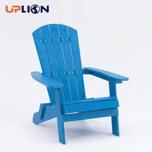 Uplion Kd All-Weather Poly Resin Wood Chair Modern Pc Plastic Wood Adirondack Chair