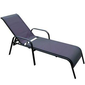 Uplion Classic Outdoor Chair Popular Stacking Outdoor Pool Metal Sunbed