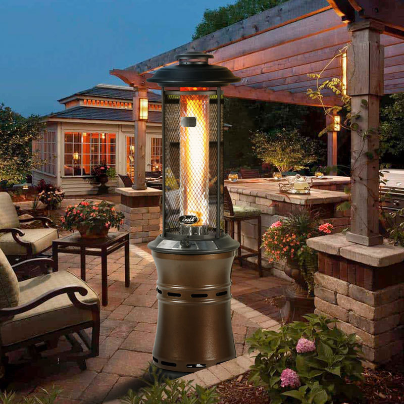 Uplion Hot Sale Garden Commercial Standing Outdoor Round Gas Patio Heater