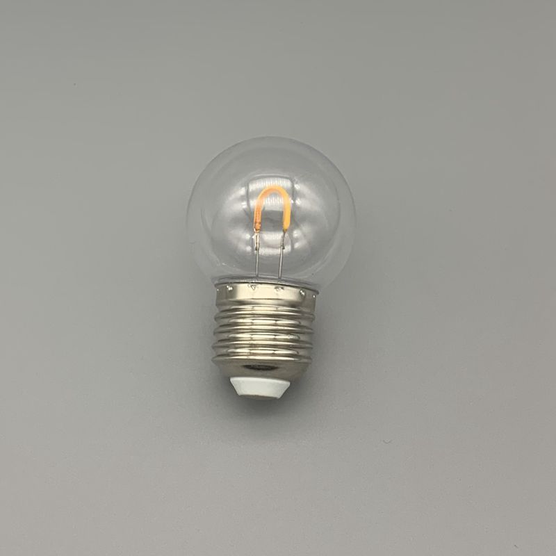 NEW ERP festoon lighting G45 E27 B22 filament  bulb 1W