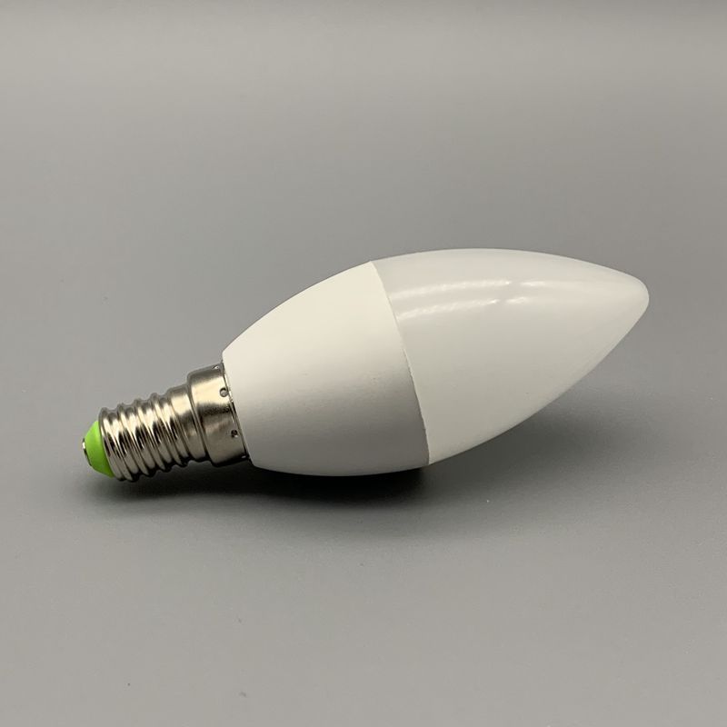 C37 dimmable & RGB color changing E14 5W candle bulb