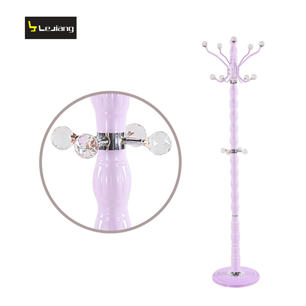 Free sample cheap design discount metal coat stand for sale