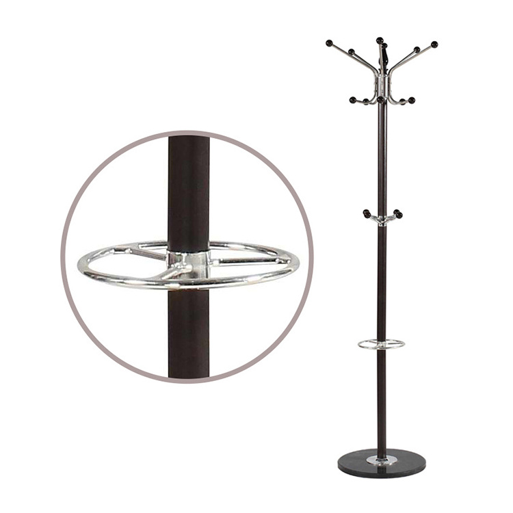 metal stainless steel coat hanger stand stand coat stand for sale