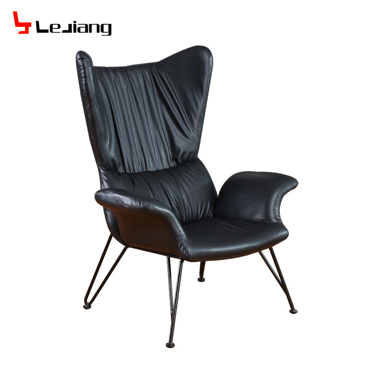 Free Sample Chairs Long Modern Leisure Bedroom Iron Single Used Large Singal Coffee Shop Sofa Chair For Lounge Living Room Kids