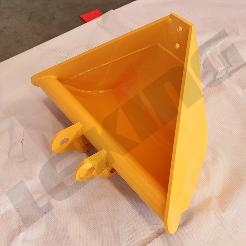 V Ditch Bucket 1 ton 2ton mini excavator V Ditch Bucket