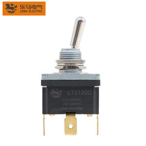 Lema LT3120C IP67 waterproof toggle switch on-on for amp and speaker box momentary toggle switch