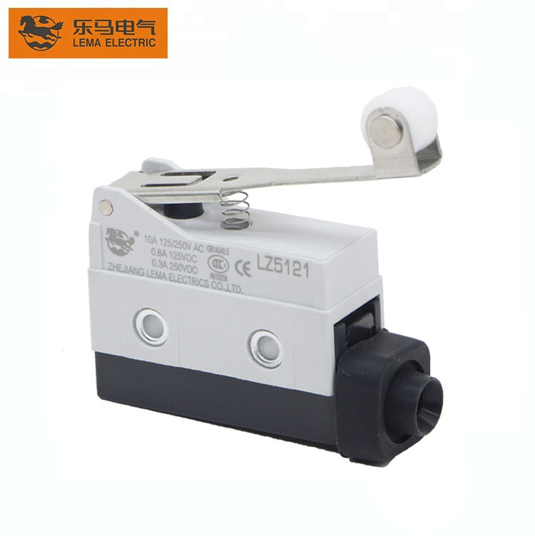 Lema 10A 250V LZ5121 short roller lever limit switch ip65 tower crane limit switch