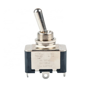 Lema LT2132A (on)-off-(on) reset 3 pin toggle switch brass toggle switch momentary switch