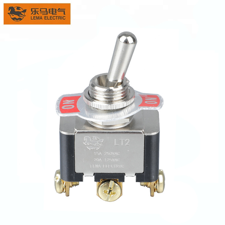 LT2120B on-on 3 pin Screw Terminal Single Pole Toggle Switch 15a momentary switch rocker switch