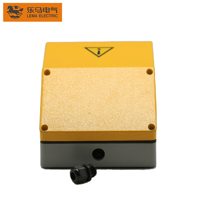 Wholesale LF-60 Dual Double Long Electric Life Electric Momentary Heavy Duty Pedal Foot Switch