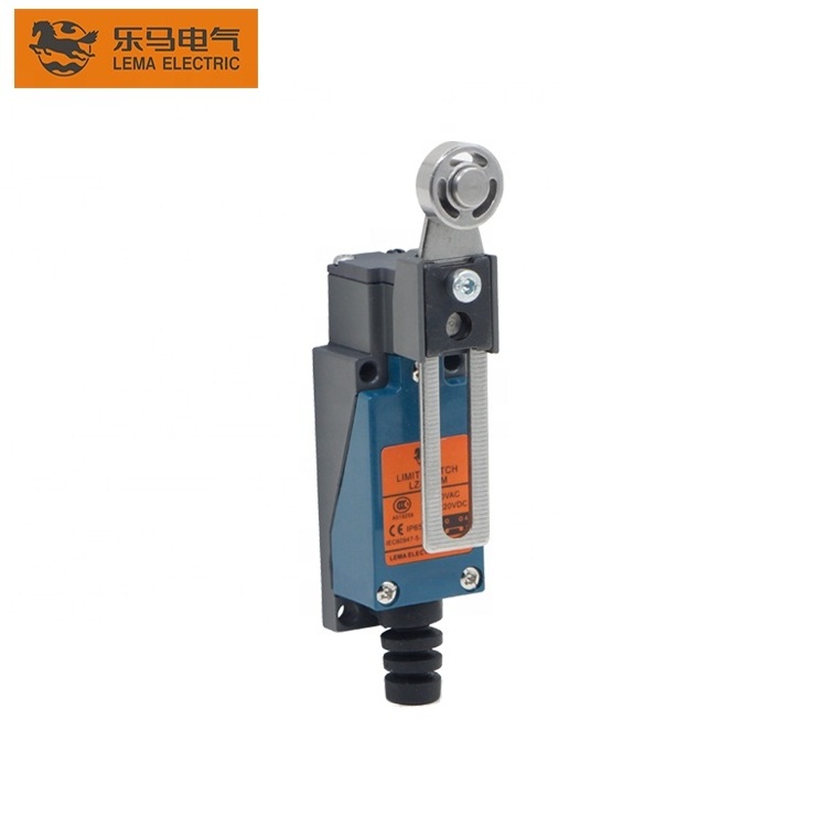 LZ8108M ME/AZ8108M High Precision Roller Lever Garage Limit Switch IP65 Protection Level SPDT Contact Form 5A/16A Max. Current