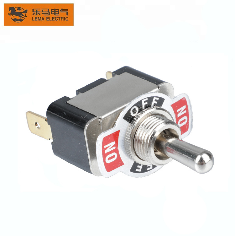 Lema LT2130C on-off-on 3 position 3 pin toggle switch vintage rocker switch quick terminal momentary switch