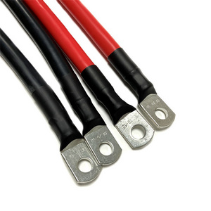 Manufacturer Flexible Silicone DC Power Automotive Battery Connector Solar Wire harness Inverter Battery Cable For Solar