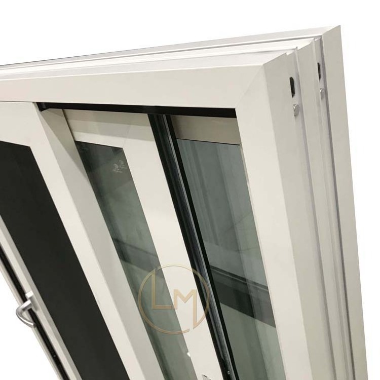 Horizontal Sliding Aluminium Windows Full Sliding Glass Windows For Balcony Sliding Office Reception Window