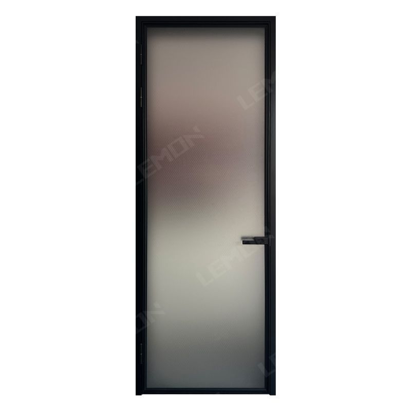 Auto Swing Door Automated Counter Hotel Narrow Swing Door Single Swing Aluminum Door