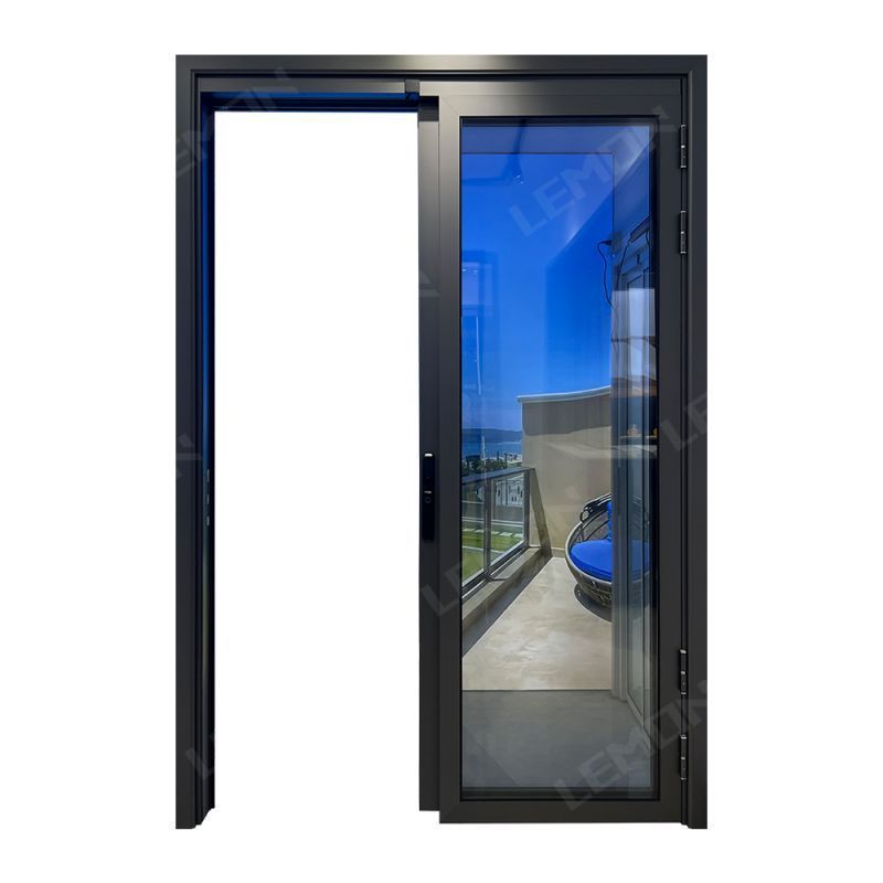 Modern Aluminium Glass Pt/Pd Door Four Double Open Folding And Sliding Entry Doors Aluminum pt pd sliding and folding door