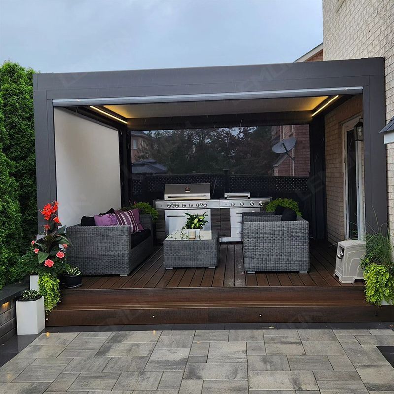 Pergola 4x3 pergolas de madera exteror maderas outdoor wood waterproof outdoor gazebo garden pergola aluminium outdoor