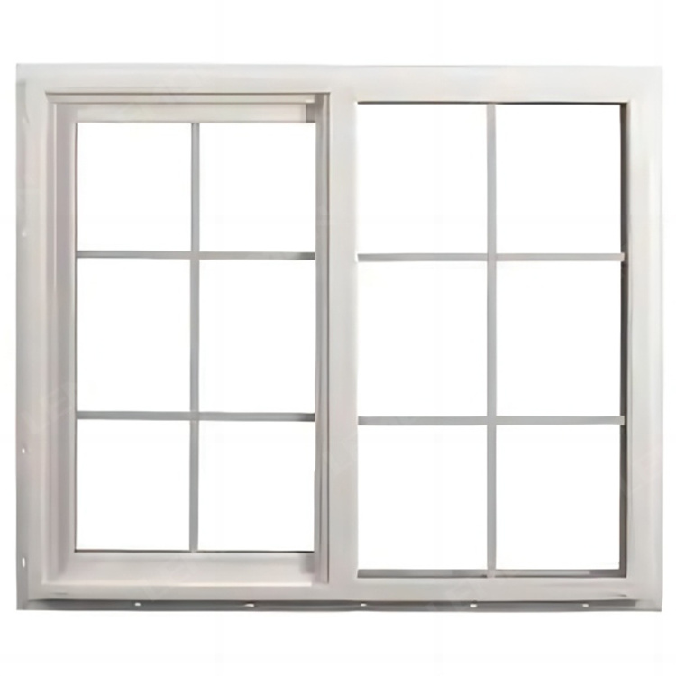 Wholesale Good Price Pvc Black Slide Window Stainless Steel Mesh Upvc Sliding Windows For House