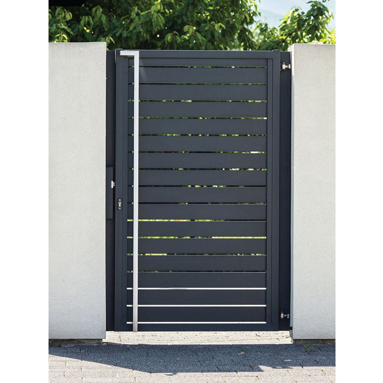 Chinese top selling iron main gate design pictures brown black iron gate design cast iron gate garden entry door