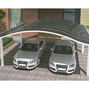 Hurricane resistant customize outdoor car port garages aluminium steel 30x30 carport garage rv kits