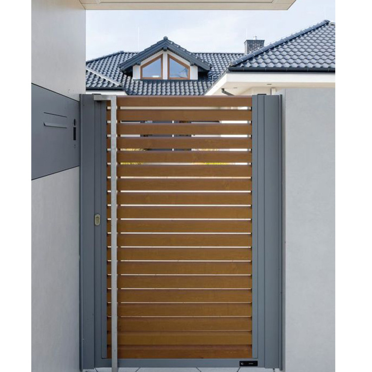 Chinese top selling iron main gate design pictures brown black iron gate design cast iron gate garden entry door