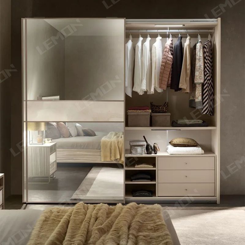 Modern design home wardrobe bedroom furniture freestanding wardrobe bedroom closet storage custom wardrobe