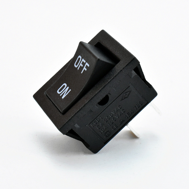 Kcd1-101 2Pin Push On Off Switch Rocker Reverse Printing Off On Button Switches