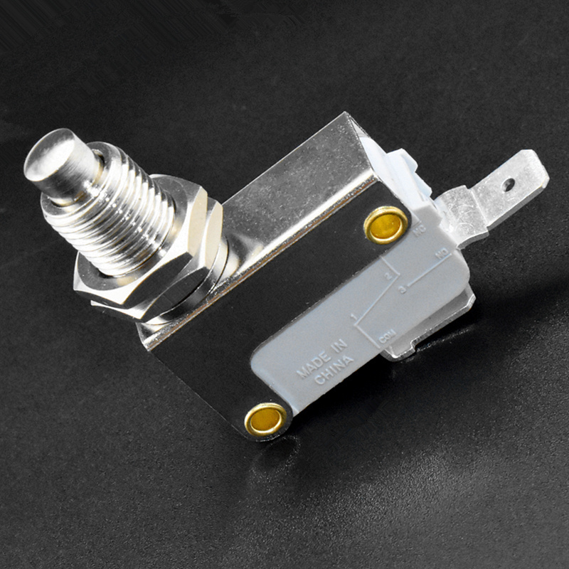 10MM Metal Push Button Microswitch 16A 1/2HP 125 250 VAC 0.6A 125VDC 0.3A 250VDC Micro Switch