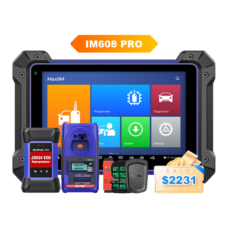 autel im608 pro im608p im608pro xp 400 pro x100 max immo key programmer zed full  keys programming kit diagnostic tool