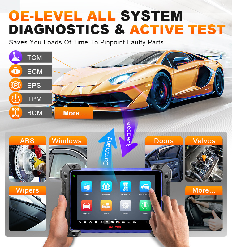 2024 autel auro im608 II im600 pro altar im608 pro xp400pro im 608 pro xp 400pro impka im 608pro vehicle diagnostic scanner tool