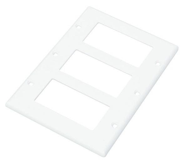 High quality American  3 gang screw decorate/gfci wall switches plastic cover plate wall plate