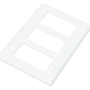 High quality American  3 gang screw decorate/gfci wall switches plastic cover plate wall plate