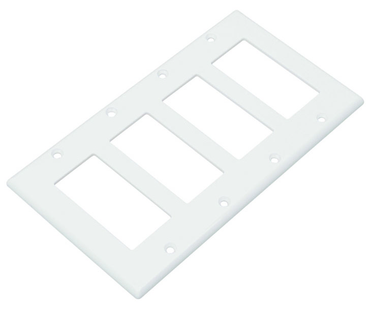 High quality American 4  gang screw decorate/gfci wall switches plastic cover plate wall plate