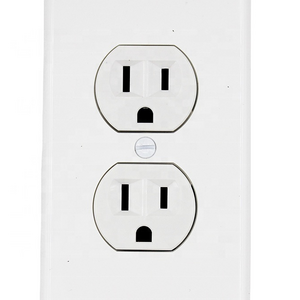 Duplex Receptacle 15A 125V American Wall Switch Electrical Power Socket, wall socket outlet, UL approved outlet receptacle