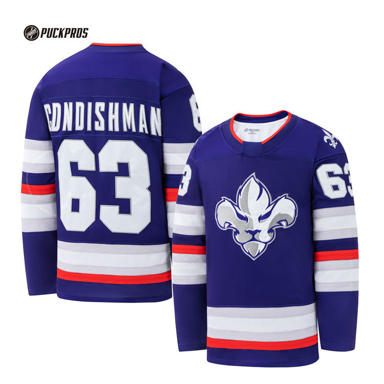 2022 New Customization Logo Hockey Jersey  Embroidery Tackle Twill Ice Hockey Wear