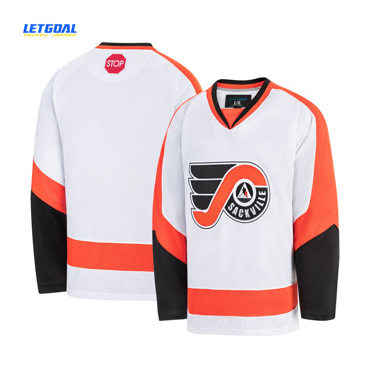 OEM Tackle Twill Team Hockey Wear Custom Sublimation Practice Ice Hockey Jersey