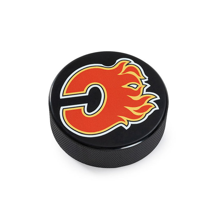 Factory Bulk Sale Good price Blank Black Accept Custom Logo Printed Double sides Ice Puck Hockey