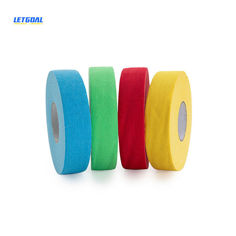 Wholesale Custom Logo Cloth Adhesive Ice Field Hockey Stick Grip Tape Sport Tape