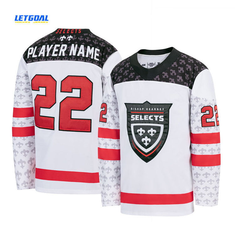 OEM Tackle Twill Team Hockey Wear Custom Sublimation Practice Ice Hockey Jersey