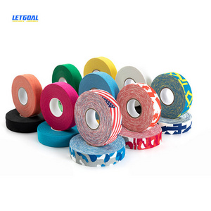 Wholesale Custom Logo Cloth Adhesive Ice Field Hockey Stick Grip Tape Sport Tape