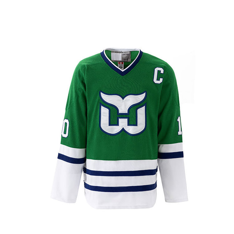 Custom International Ice Hockey Wear Tackle Twill Embroidery Ice Hockey Jersey