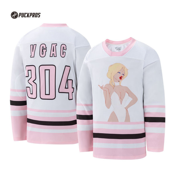 2022 New Customization Logo Hockey Jersey  Embroidery Tackle Twill Ice Hockey Wear