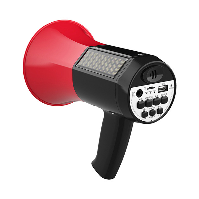 Gadgets Electronic 2023 Megaphone Battery Rechargeable Wireless Solar Hand Megaphone