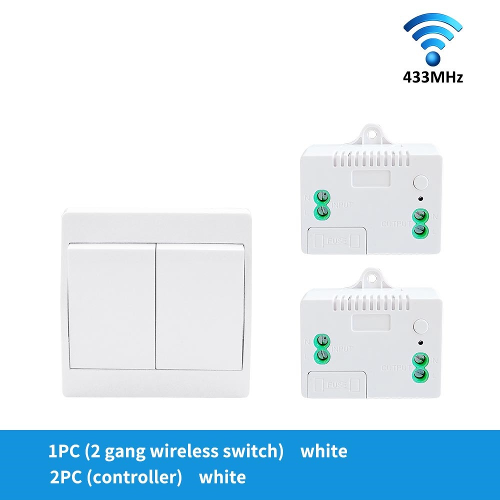 WOSOM SPS-RF3 3Gang Kinetic Energy Power Switch Smart Self Powered With  Light Switch